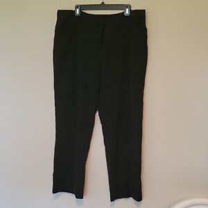 Briggs New York Black Straight Leg Pants